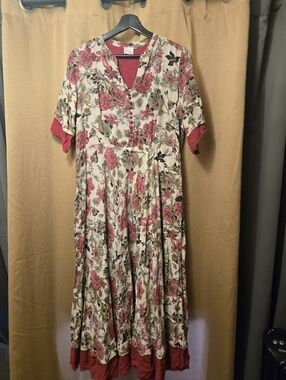 Neeru Kumar 2x Flowy Floral Dress